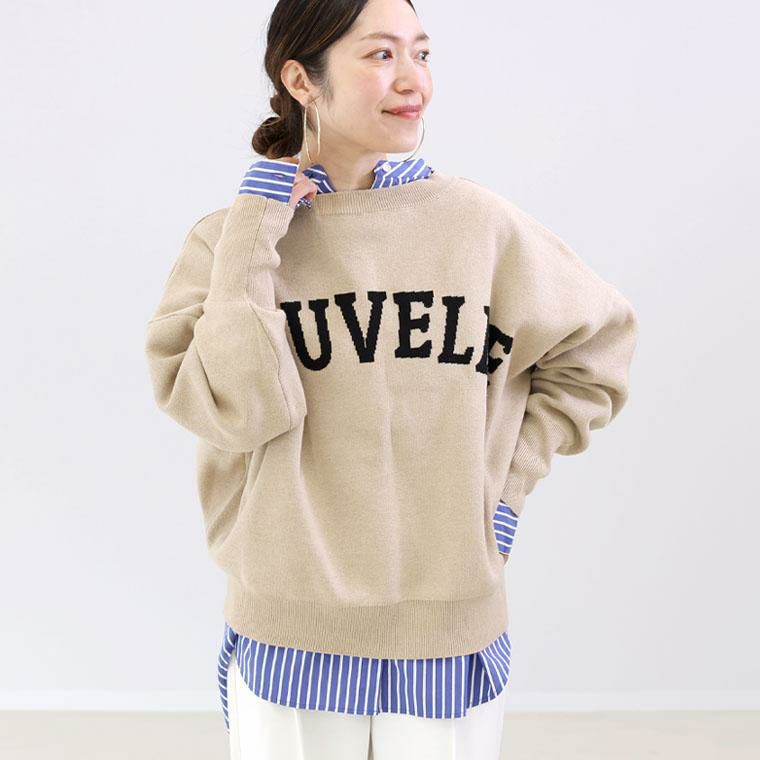 2WAYジャガードロゴニットプルオーバー ｜FUNNY COMPANY+